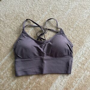 Women's Purple Strappy Bralette